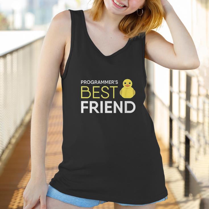 Rubber Duck Debugging Programmers Best Friend Funny Coder Women Tank Top