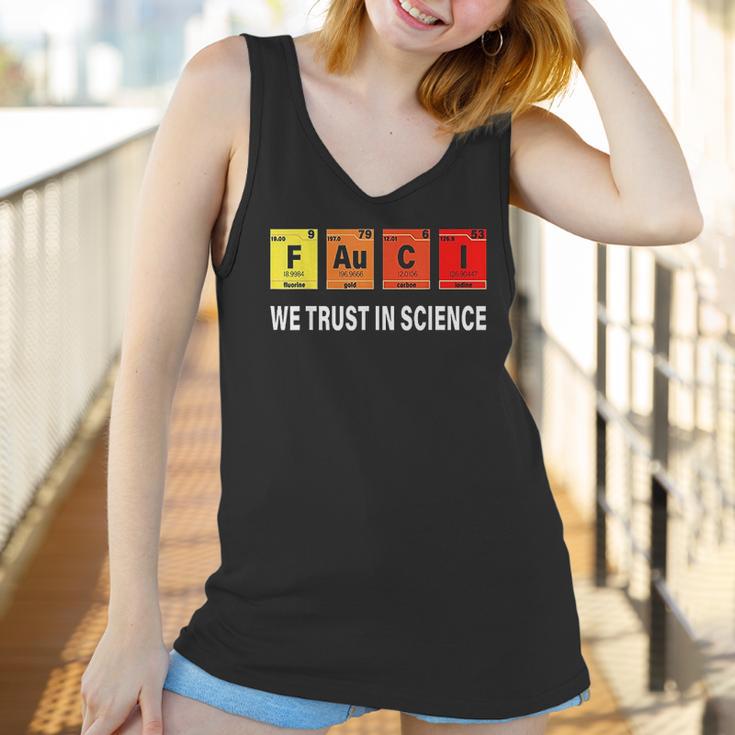 Science Fauci F Au C I Trust Be Kind Women Tank Top