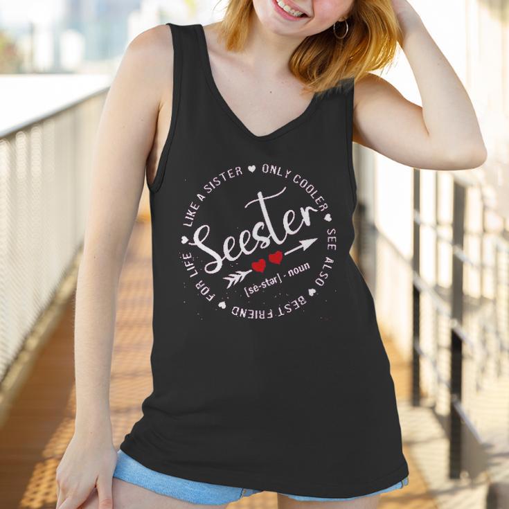 Seester Like A Sister Only Cooler See Also Women Tank Top