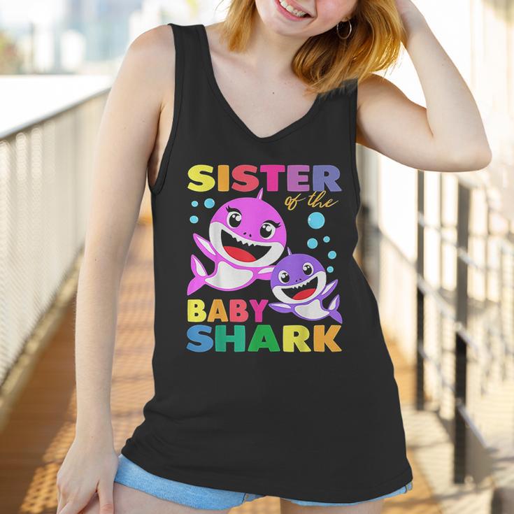 Sister Of The Baby Shark Women Tank Top