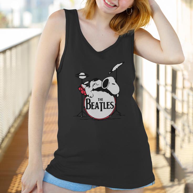 Snoopy Sleeping On The Drum Still Miss Ringo Starr The Beatles Shirt Women Tank Top