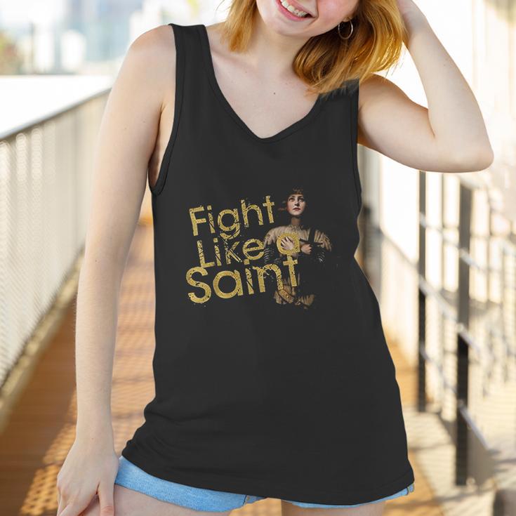 St Joan Of Arc Fight Like A Saint Catholic Women Women Tank Top