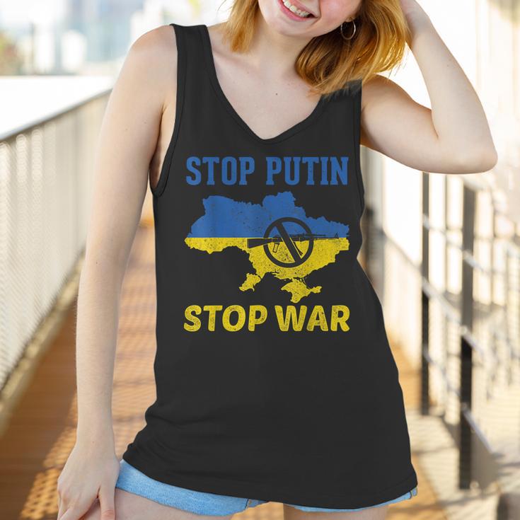 Stop Putin Stop War Stand With Ukraine Free Ukraine Support Men Women T-Shirt Graphic Print Casual Unisex Tee Women Tank Top