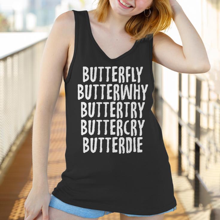 Swimmer Butterfly Butterdie Funny Sports Swimmings Women Tank Top