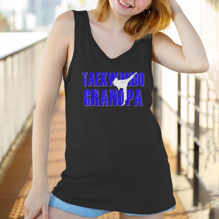 Taekwondo Grandpa Papa Tae Kwon Do Girl Granddaughter Women Tank Top