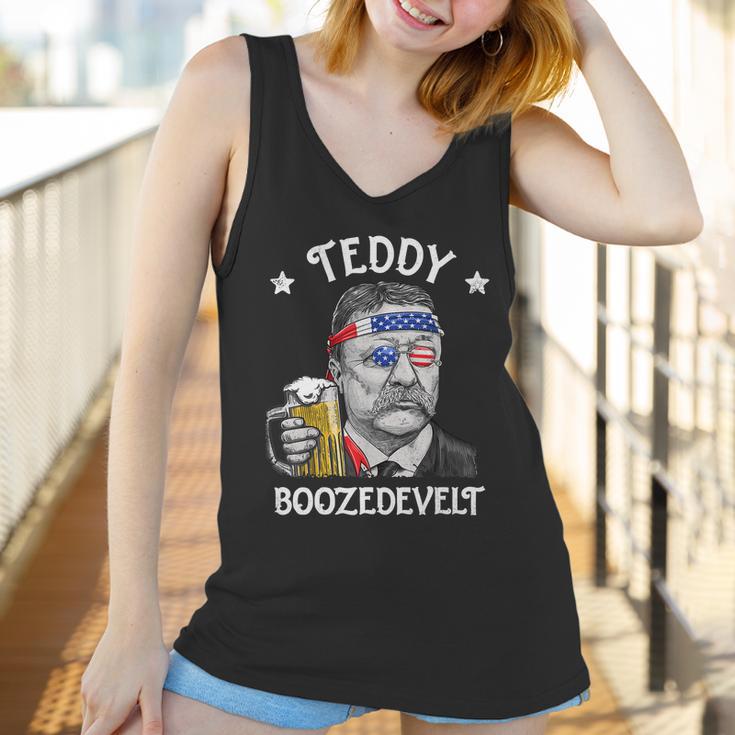 Teddy Boozedevelt Theodore Roosevelt 4Th Of July Men Women Tshirt Women Tank Top