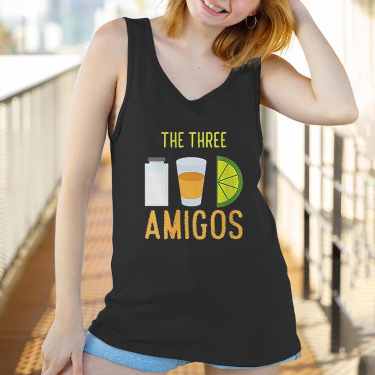 The Three Amigos Art Cool How To Drink Tequila Art Gift Women Tank Top