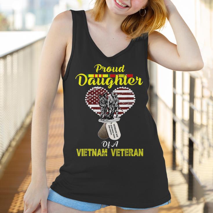 Veteran Day Proud Daughter Of A Vietnam Veteran Women Tank Top