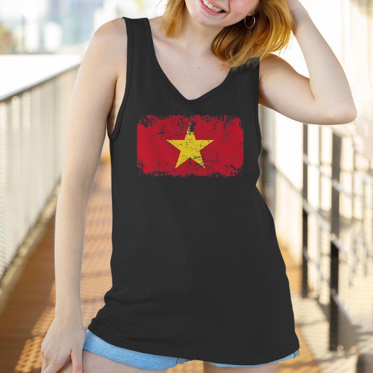 Vietnam Flag Vintage Men Women Kids Vietnam Women Tank Top