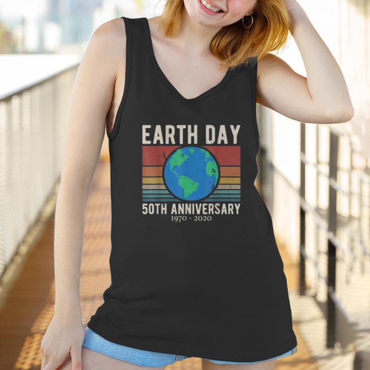 Vintage Earth Day 2020 50Th Anniversary Climate Change Women Tank Top