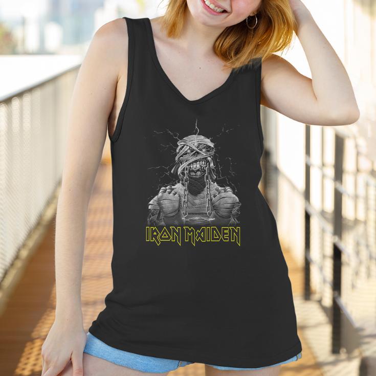 Vintage Graphic Iron Maiden Chained Mummy Women Tank Top