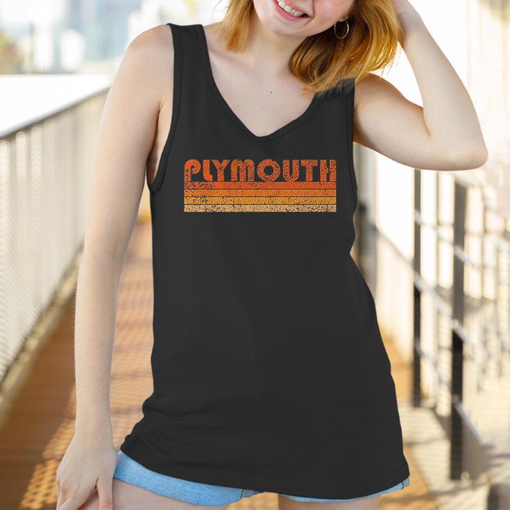 Vintage Retro Plymouth Ma Best Mom Gifts Women Tank Top