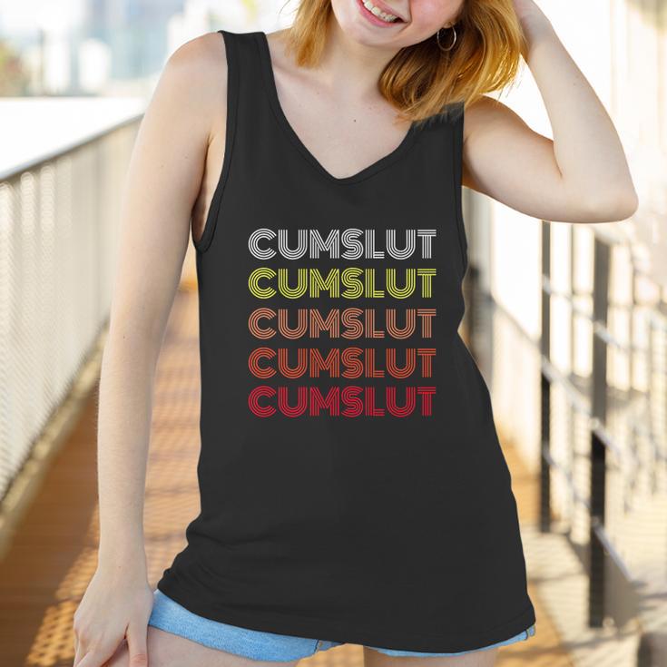 Vintage Style Cumslut Bukkake Wife Women Tank Top