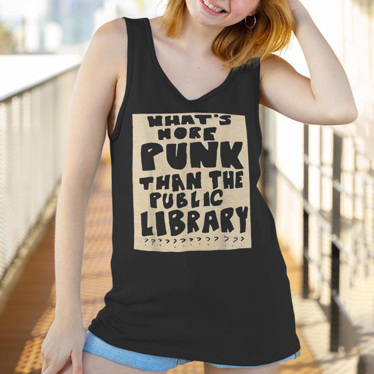 What’S-More-Punk-Than-The-Public-Library Librarian Men Women T-Shirt Graphic Print Casual Unisex Tee Women Tank Top