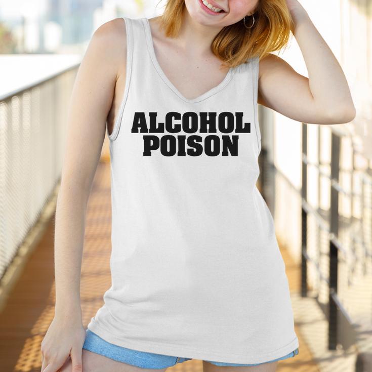 Adul Alcohol Poison Tees Wine Beer Whiskey Vodka Gift Women Tank Top