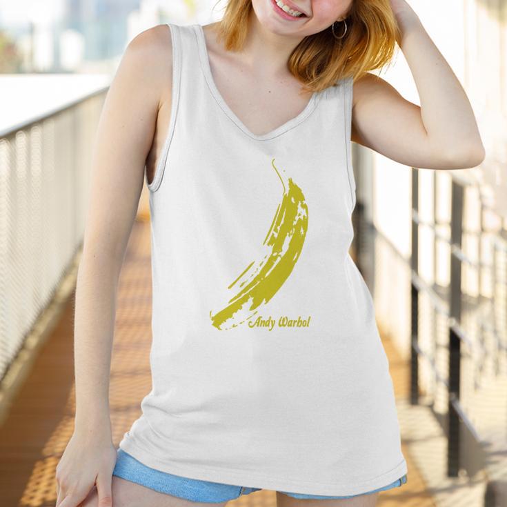 Andy Warhol Banana - Womens Bamboo Performance Tank By All Sport Women Tank Top