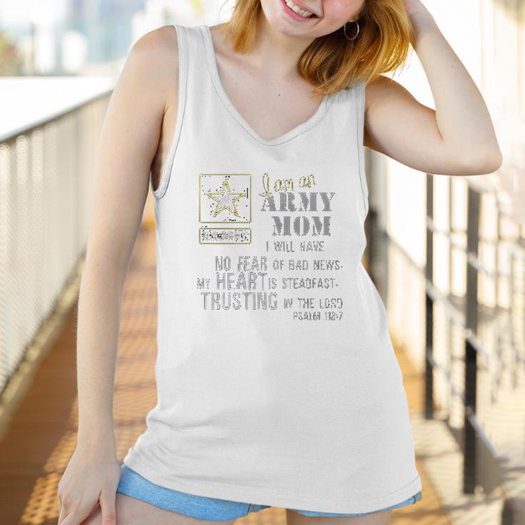 I Am An Army Mom No Fear Us Army Gift For Mother Women Tank Top