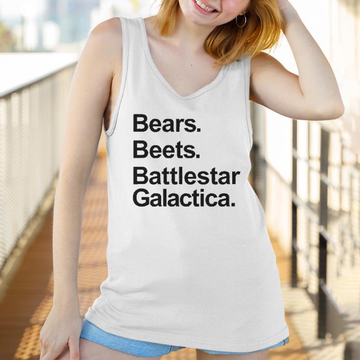 Bears Beets Battlestar Galactica Funny Sport Women Tank Top