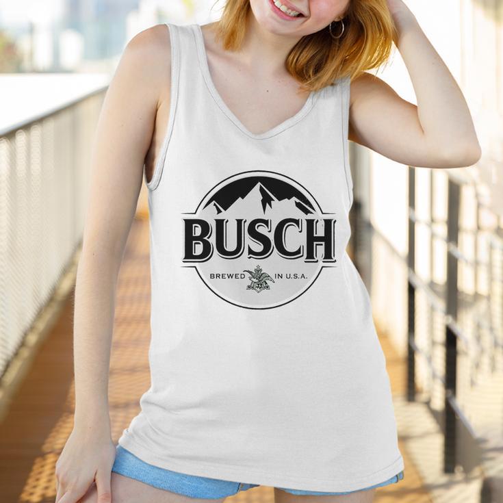 Busch Beer Black &Ampamp White Logo T-Shirt Women Tank Top