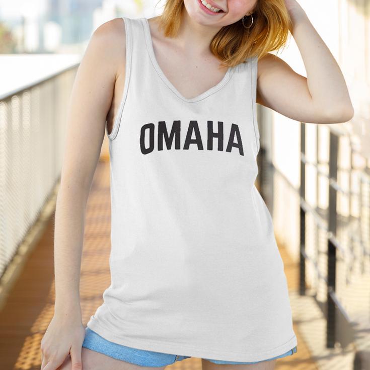 Classic Retro City Grey Style Nebraska Ne Council Bluffs Midwest Men Women Women Tank Top