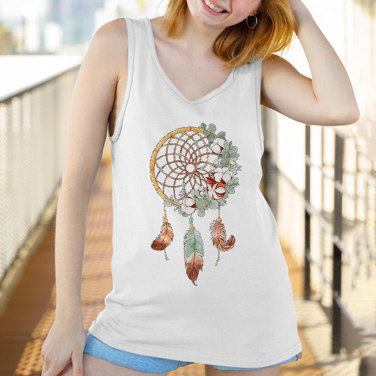 Colorful Dreamcatcher Feathers Tribal Native American Indian Women Tank Top