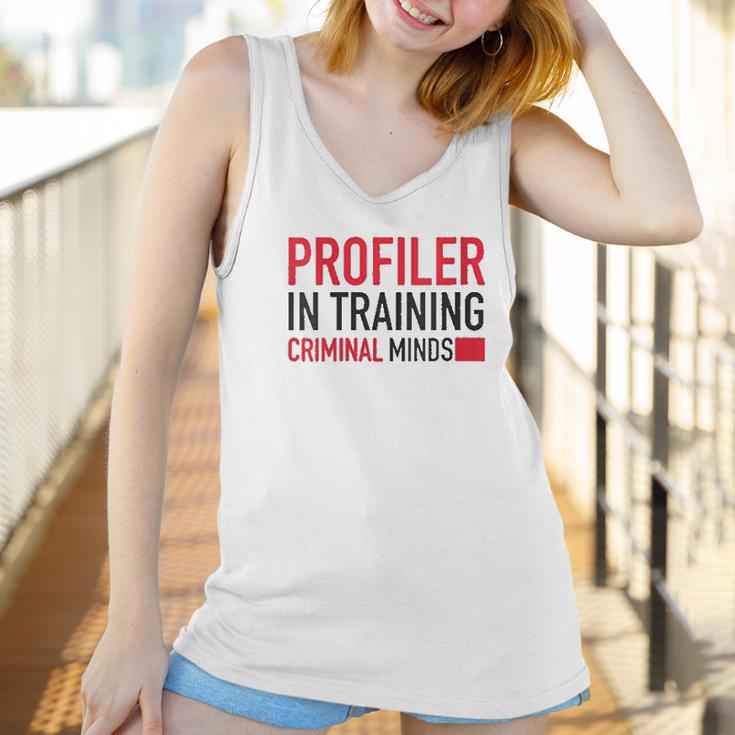 Womens Criminal Minds Profiler In Training Women Tank Top