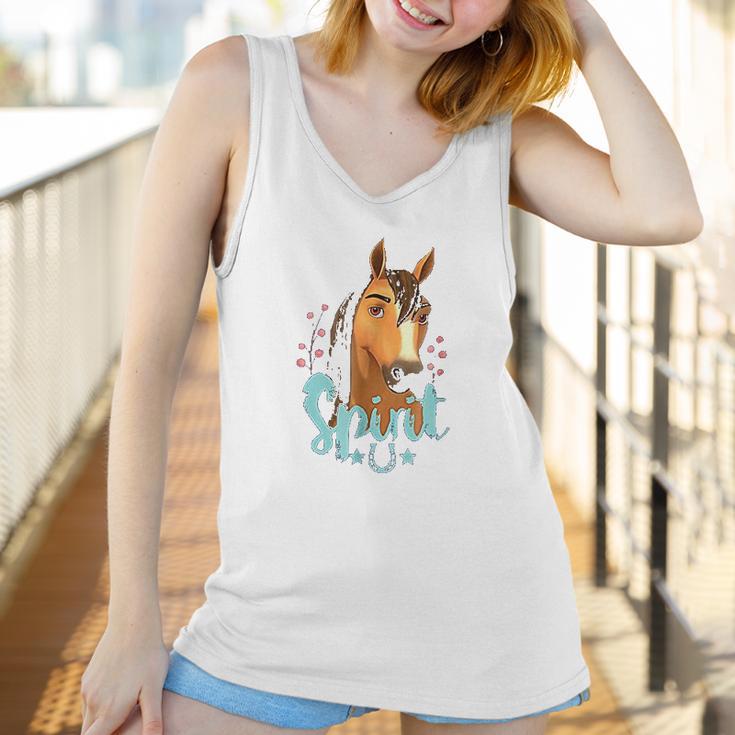 Dreamworks Riding Free Spirit Horseshoe Women Tank Top