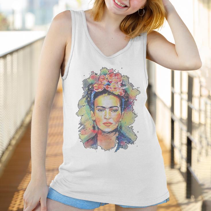 Frida Kahlo Floral Women Tank Top