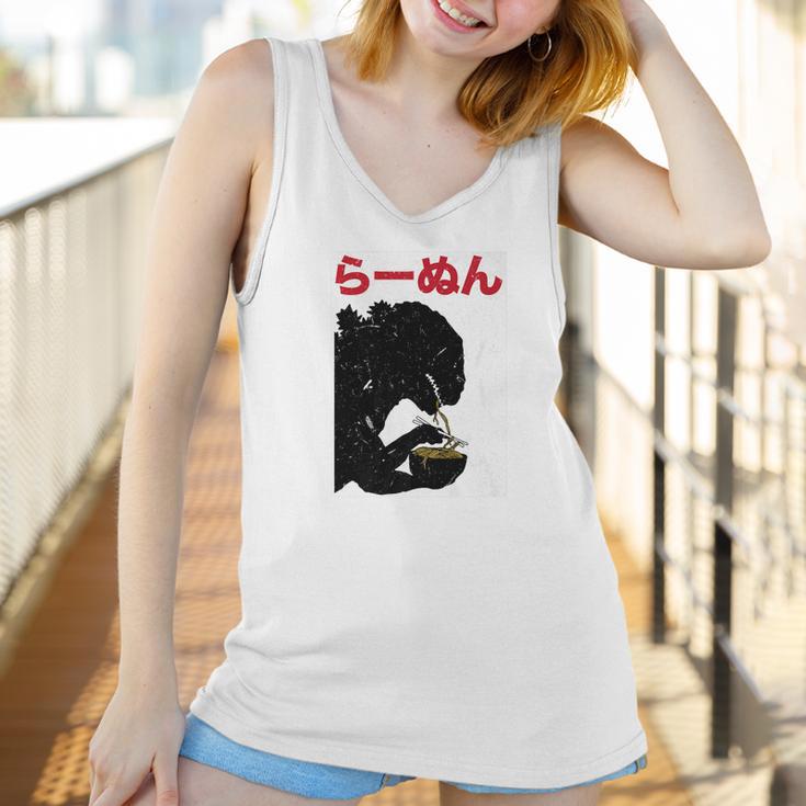 Funny Kaiju Ramen Street Wear Anime Manga Christmas Women Tank Top