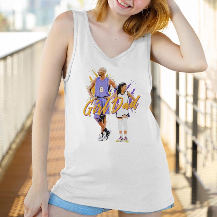 Girl Dad Kobe And Gigi Bryant Dad And Daughter Father S Day Women Tank Top