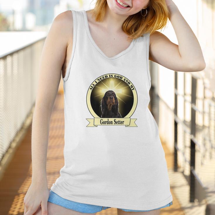 God And My Gordon Setter Women Tank Top