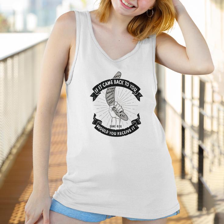 Gods Boomerang Jesus Christian Fashion Gifts Women Tank Top