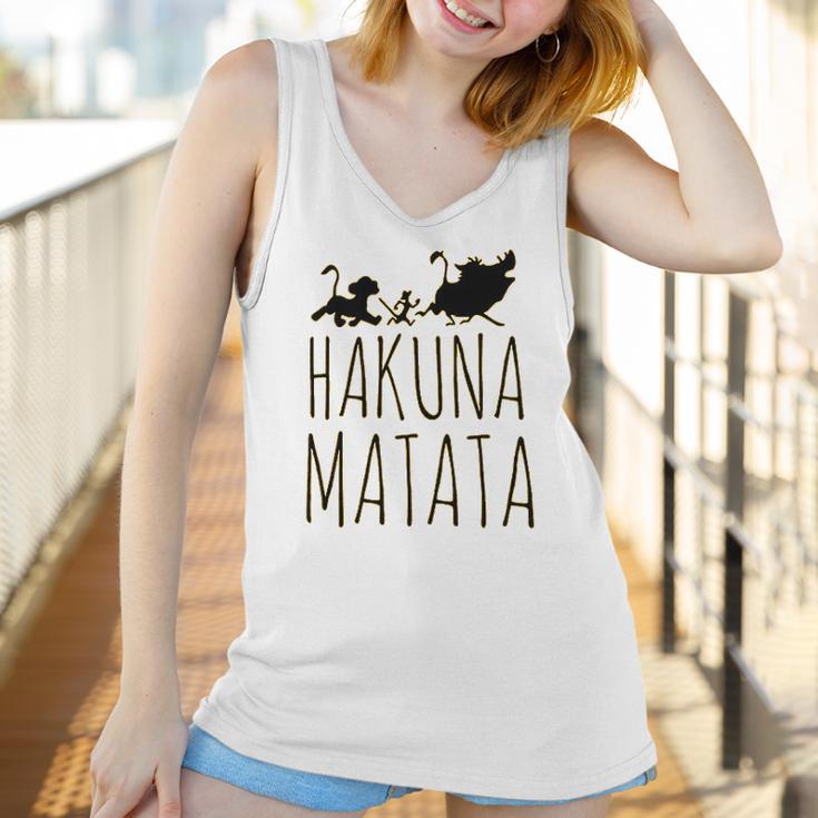 Hakuna Matata Women Funny Letter Print Casual Graphic Women Tank Top