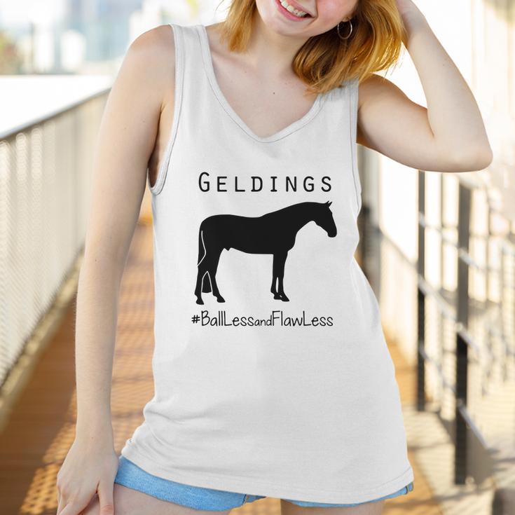 Horse Geldings Ballless And Flawless Women Tank Top