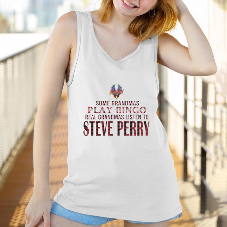 Journey Some Grandmas Play Bingo Real Grandmas Listen To Steve Perry Shirt Women Tank Top