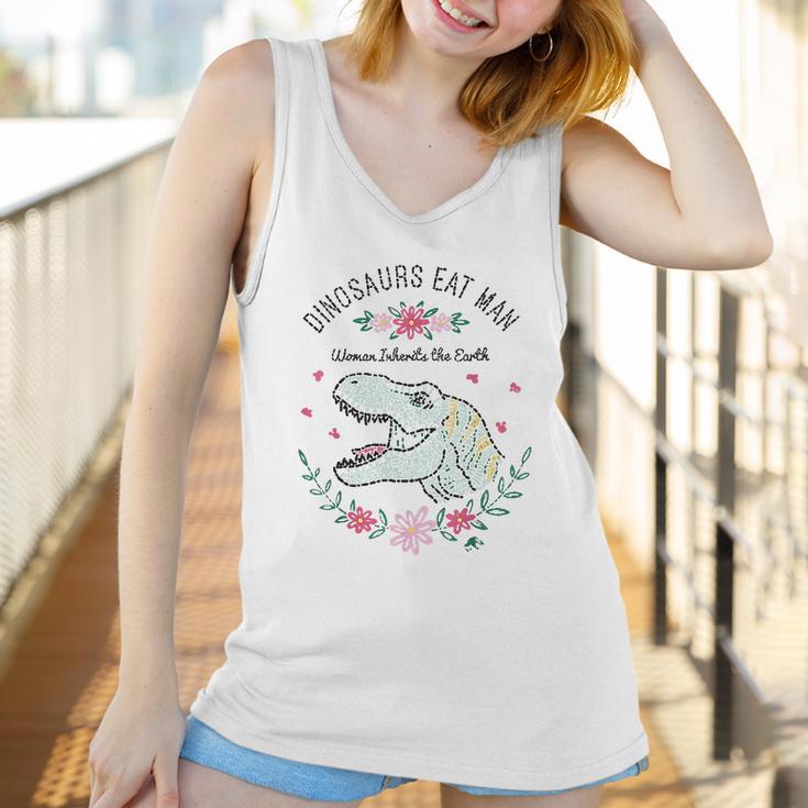 Jurassic Park Dinos Eat Man Women Inherit The Earth Women Tank Top