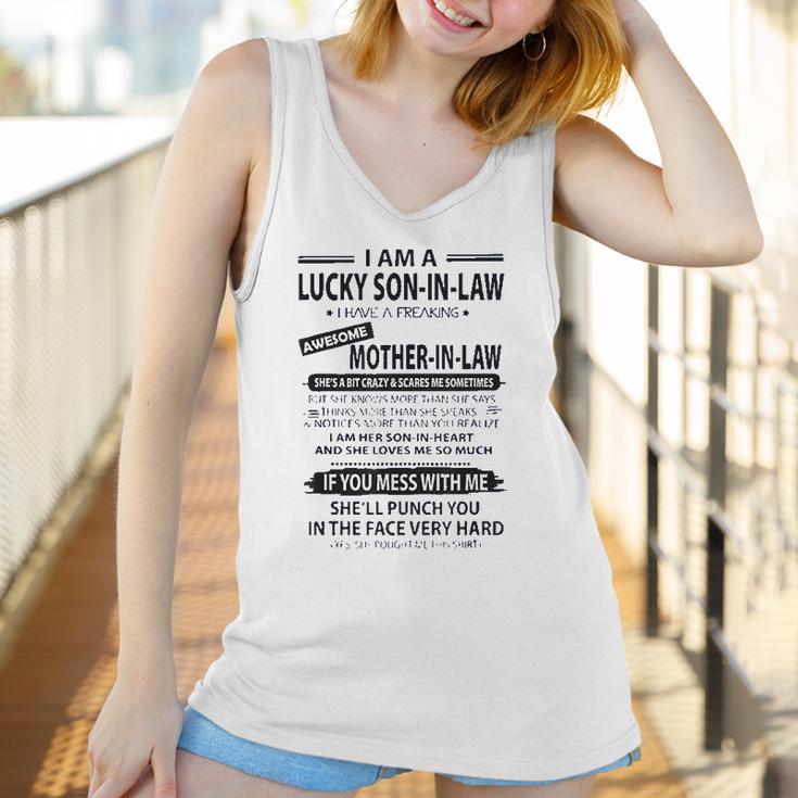 I Am A Lucky Son In Law I Have Fraking Awesome Mother In Law Women Tank Top