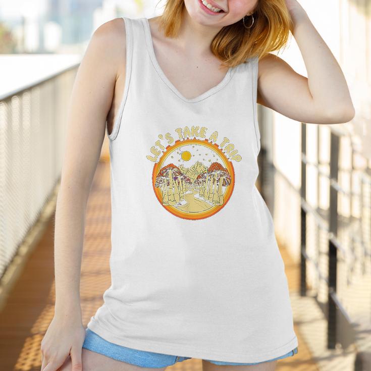 Magic Mushroom Trippy Hippie Women Tank Top