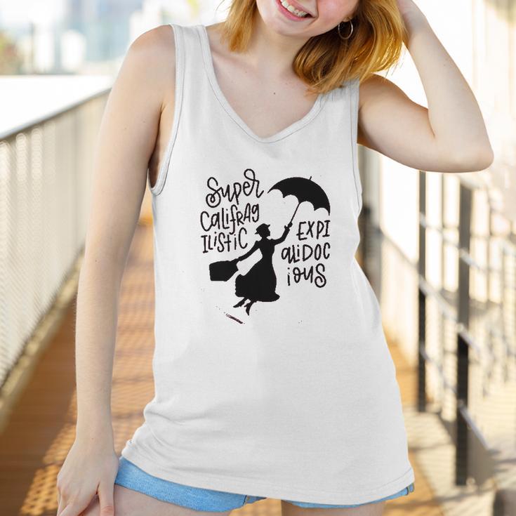 Mary Poppins Music Women Supercalifragilisticexpialidocious Girls Women Tank Top