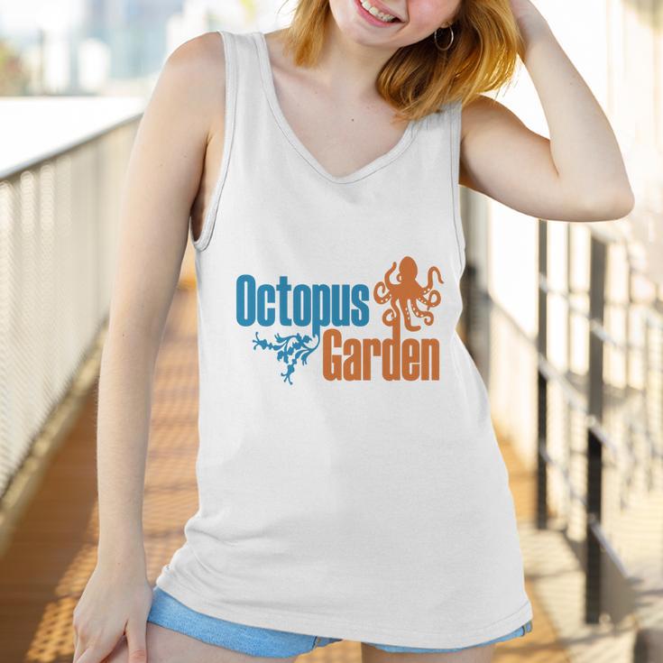 Navy Octopus Garden Womens S Women Tank Top