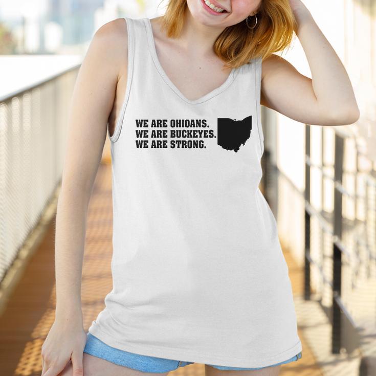 We Are Ohioans We Are Buckeyes We Are Strong Dewine Women Tank Top