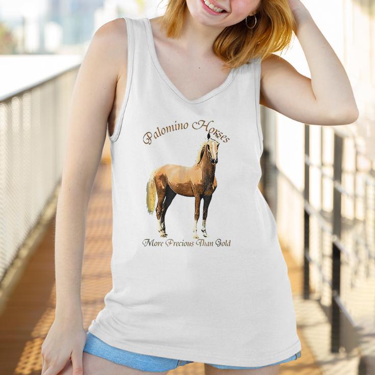 Palomino Horse More Precious Than Gold Women Tank Top