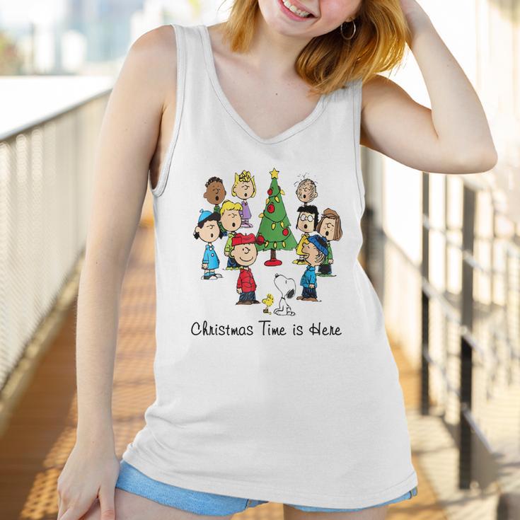 Peanuts Christmas Time Is Here Shirt Women Tank Top