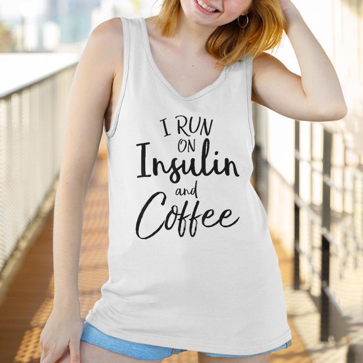 I Run On Insulin And Coffee Women Tank Top