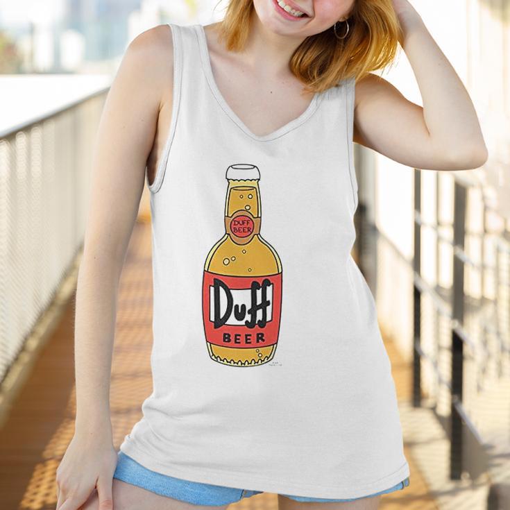 The Simpsons Duff Beer Bottle Women Tank Top