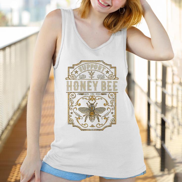 Support Your Local Honey Bee Save The Bees Vintage Women Tank Top