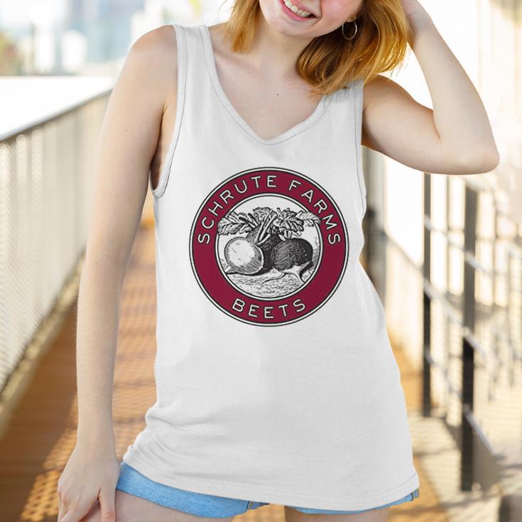 Ugp Campus Apparel Schrute Farms Beets Funny Tv Show Women Tank Top