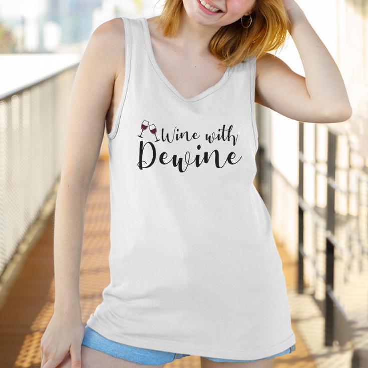 Wine With Dewine Women Tank Top