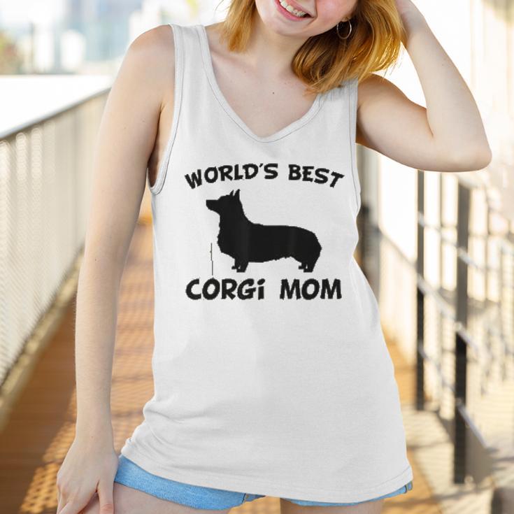 Worlds Best Corgi Mom Dog Owner Women Tank Top