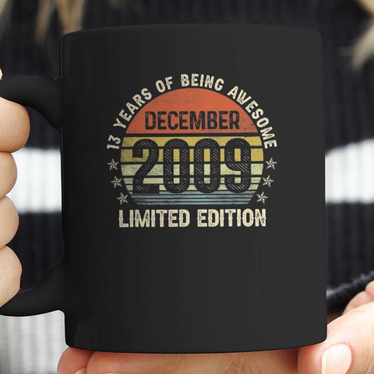 13 Years Old Gift Vintage December 2009 13Th Birthday Retro Coffee Mug